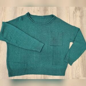 Women's Teal Sweater Medium